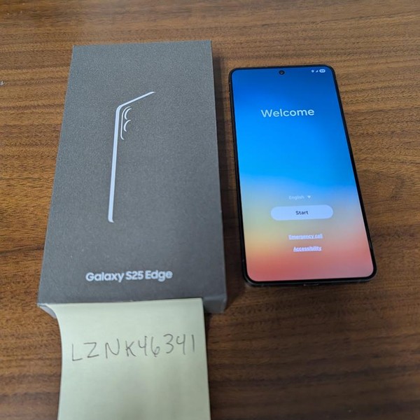 Samsung Galaxy S25 Edge - Unlocked, Jetblack, 512 GB, 12 GB, SM-S937U1