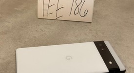 Fair
													Google Pixel 6a - Unlocked, Chalk, 128 GB, 6 GB, GX7AS, photo 1 of 4