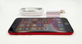 Good
													Apple iPhone SE 2nd Gen 2020 - AT&T, Red, 64 GB, A2275, photo 4 of 14