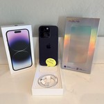 Good Apple iPhone 14 Pro - Unlocked, 256 GB, Purple, A2650