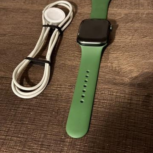 Apple Watch Series 7 45mm - Unlocked, Green, A2477 - Cellular, Aluminum