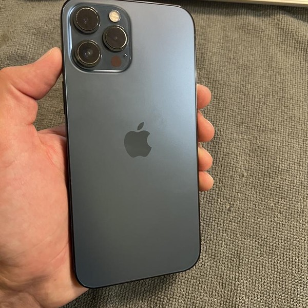 Apple iPhone 12 Pro Max - Unlocked, 256 GB, Pacific Blue, A2342