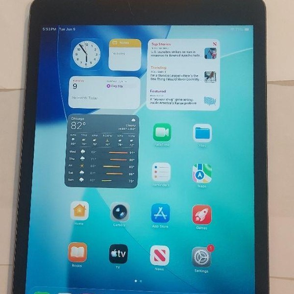 Apple iPad (9th Gen) - Unlocked, 64 GB, Gray, A2603