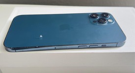 Fair
													Apple iPhone 12 Pro Max - Unlocked, Pacific Blue, 128 GB, A2342, photo 3 of 10