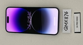 Mint
													Apple iPhone 14 Pro Max - Unlocked, Purple, 128 GB, A2651, photo 1 of 5