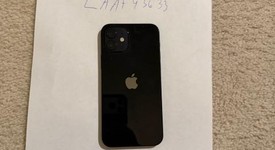 Good
													Apple iPhone 12 - Unlocked, Black, 128 GB, A2172, photo 1 of 3