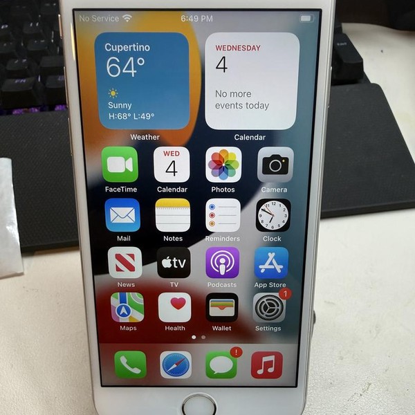Apple iPhone 6S - Unlocked, 64 GB, Silver, A1633