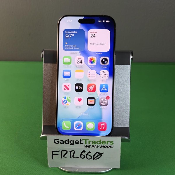 Apple iPhone 16 Pro - Unlocked, 128 GB, Desert, A3083
