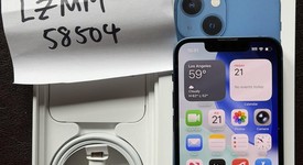 Good
													Apple iPhone 13 Mini - Unlocked, Blue, 128 GB, A2481, photo 1 of 7