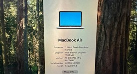 Mint
													MacBook Air 2020 - 13" - I5, Silver, 1 TB, 16 GB, photo 5 of 12