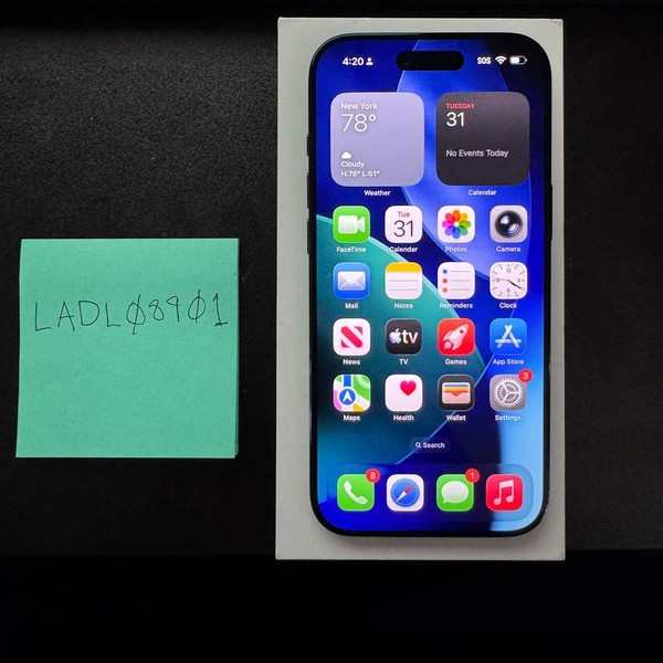 Apple iPhone Air - Unlocked, 256 GB, Space Black, A3260