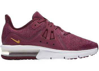 Nike Air Max Sequent 3 Bordeaux Metallic Gold (GS) for sale
