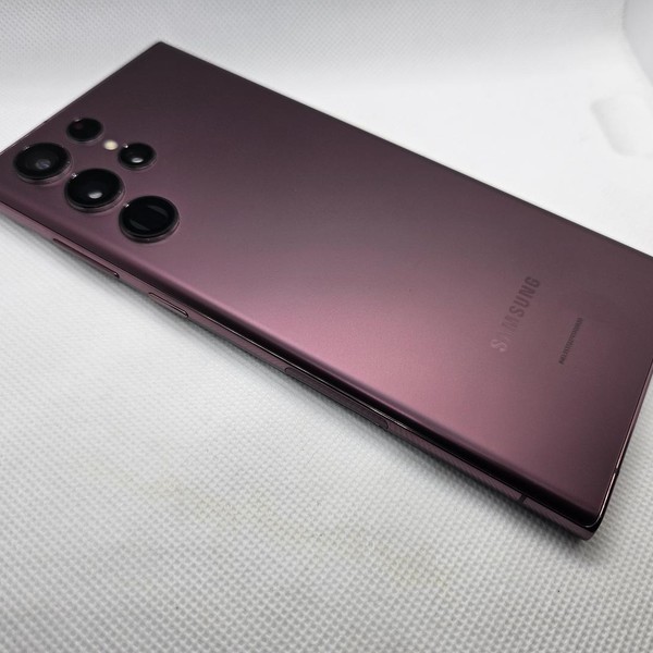 Samsung Galaxy S22 Ultra - Unlocked, 512 GB, Burgundy, 12 GB, SM-S908U1