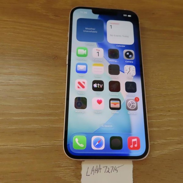 Apple iPhone 13 - Unlocked, 128 GB, Pink, A2482