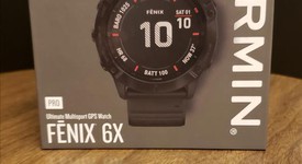 New
													Garmin Fenix 6X - Black, Pro, photo 1 of 4