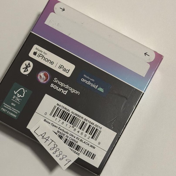 Bose Ultra Open Earbuds - Black