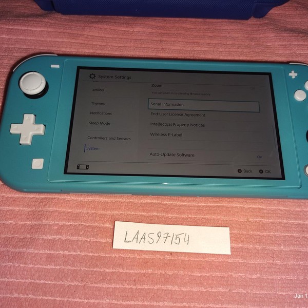 Nintendo Switch Lite - Turquoise, Animal Crossing