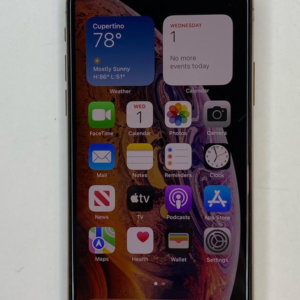 Apple iPhone Xs - Unlocked, 64 GB, Gold, A1920