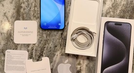 Mint
													Apple iPhone 15 Pro Max - Unlocked, Blue, 256 GB, A2849, photo 3 of 12