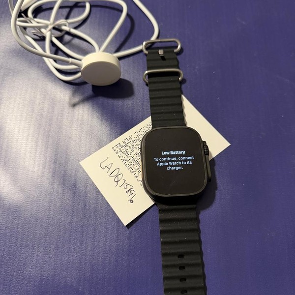 Apple Watch Ultra 2 49mm - Unlocked, Black, A2986