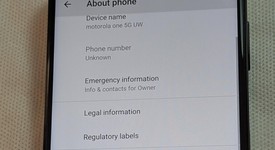Mint
													Motorola One 5G - Verizon, Blue, 128 GB, 4 GB, 5G UW, photo 2 of 8