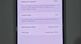 Mint
													Apple iPhone 16 Pro Max - Unlocked, Black, 256 GB, A3084, photo 1 of 23