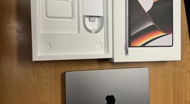 Good
													MacBook Pro 2021 - 14" - Apple M1 Pro 10-core, Gray, 1 TB, 16 GB, photo 1 of 15