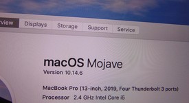 Good
													MacBook Pro 2019 - 13" - I5, Gray, 512 GB, 8 GB, photo 2 of 11
