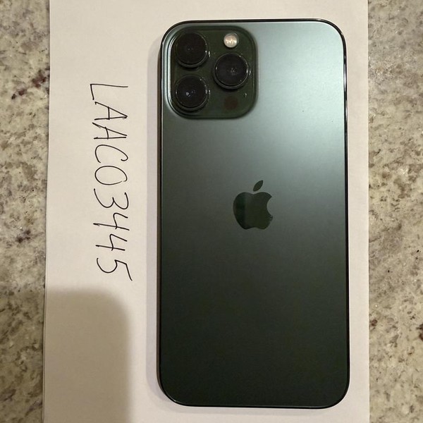 Apple iPhone 13 Pro Max - Unlocked, 128 GB, Green, A2484