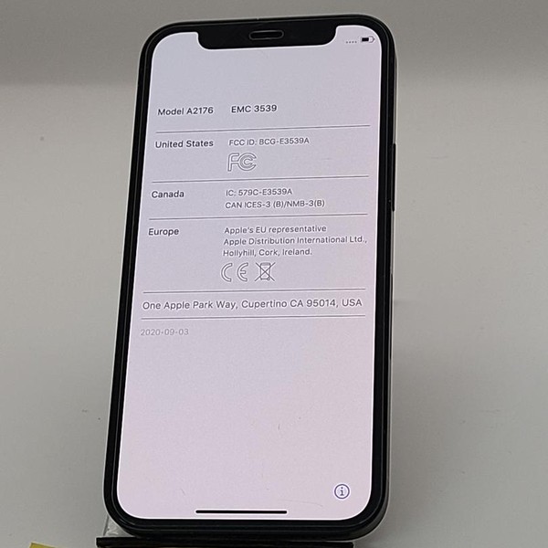 Apple iPhone 12 Mini - AT&T, 64 GB, Black, A2176