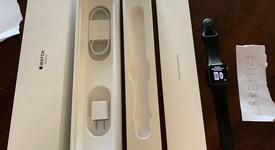 Good
													Apple Watch Series 3 38mm - Unlocked, Gray, A1860, Aluminum, photo 1 of 8