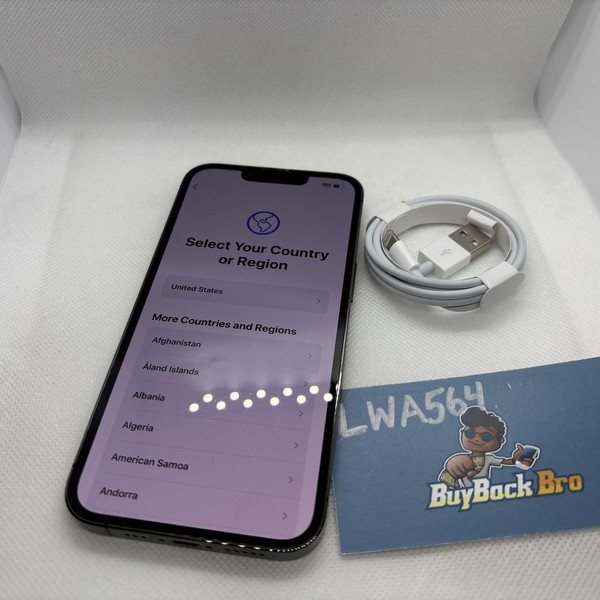 Apple iPhone 13 Pro - Unlocked, 256 GB, Graphite, A2483