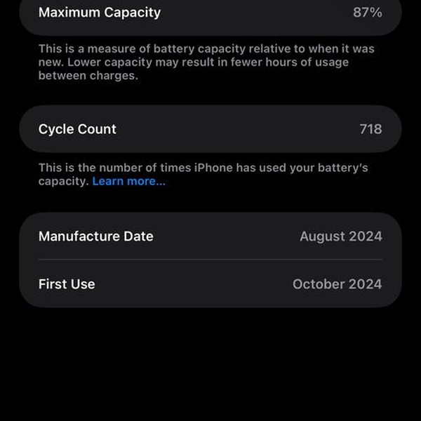Apple iPhone 16 Pro Max - Unlocked, 256 GB, Black, A3084