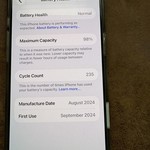 Good Apple iPhone 16 Pro Max - Unlocked, Natural, 256 GB, A3084