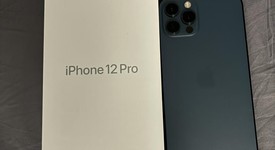 Good
													Apple iPhone 12 Pro - Unlocked, Pacific Blue, 128 GB, A2341, photo 4 of 5