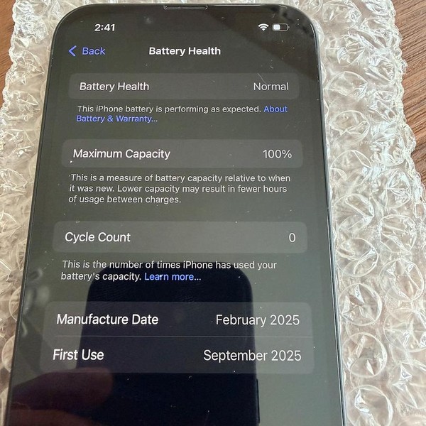 Apple iPhone 16e - Unlocked, 128 GB, Black, A3212