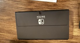 Good
													Nintendo Switch - OLED - Black, 64 GB, Super Smash Bros., photo 5 of 13