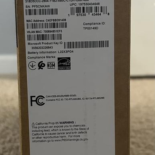 Lenovo ThinkPad Laptop