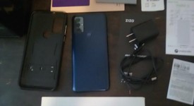 Good
													Moto G Play (2023) - Metro by T-Mobile, Navy Blue, 32 GB, 3 GB, photo 1 of 2