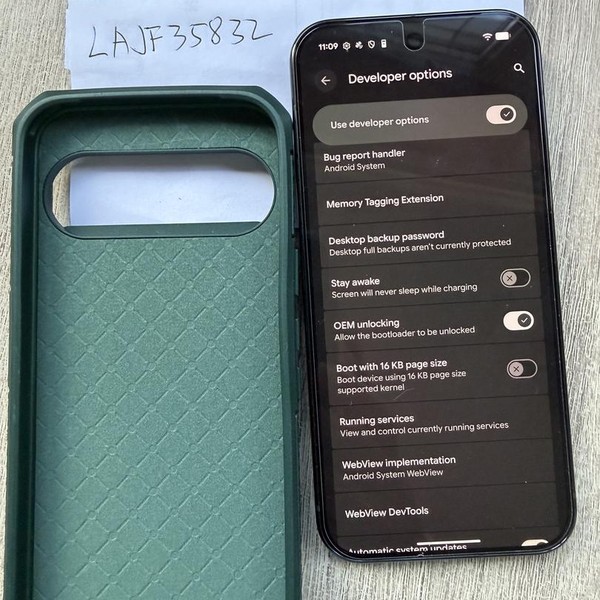 Google Pixel 10 Pro - Unlocked, 128 GB, Obsidian, G4QUR
