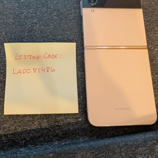 Samsung Galaxy Z Flip4 5G - T-Mobile, 256 GB, Rose Gold, 8 GB, SM-F721U