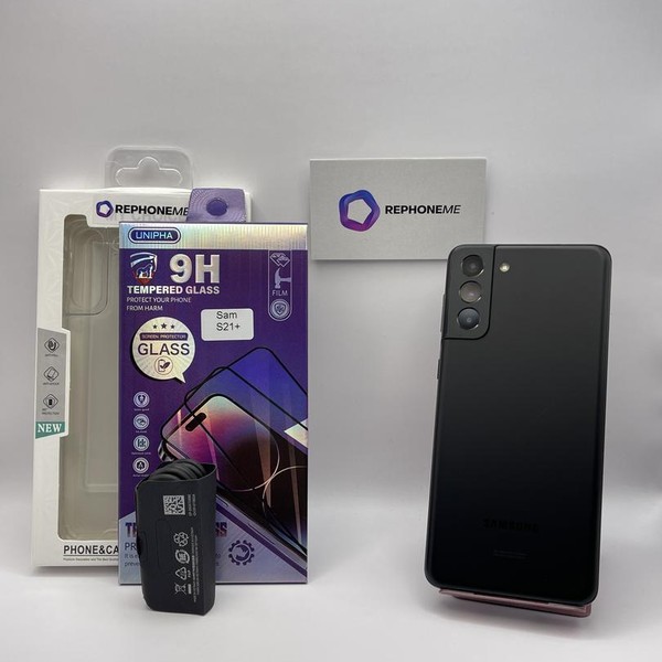 Samsung Galaxy S21 Plus 5G - Unlocked, 128 GB, Black, 8 GB, SM-G996U1