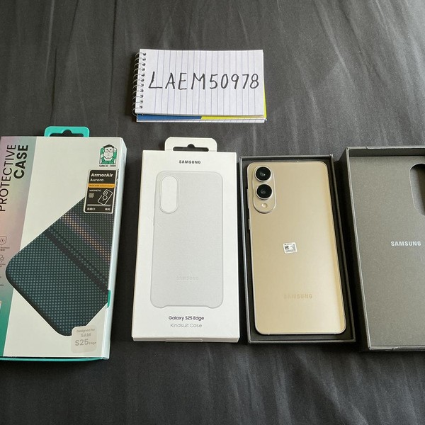 Samsung Galaxy S25 Edge - Unlocked, 512 GB, Silver, 12 GB, SM-S937U1