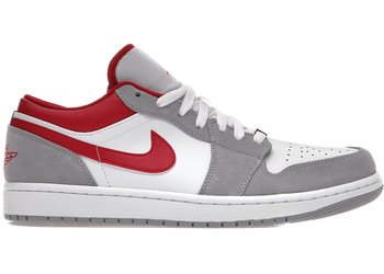 Jordan 1 Low SE Light Smoke Grey Gym Red for sale