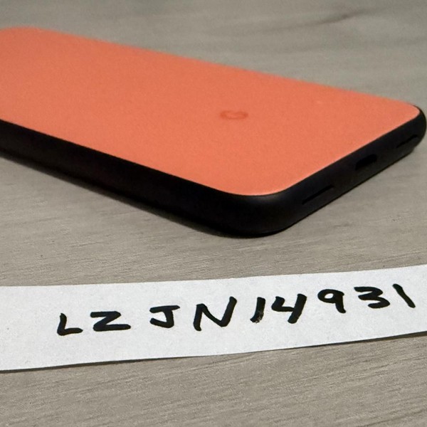 Google Pixel 4 - Unlocked, 64 GB, Orange, 6 GB, G020I, Google Edition