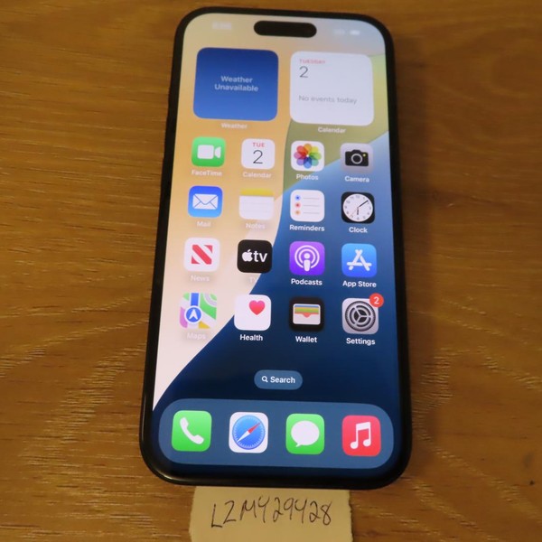 Apple iPhone 15 - T-Mobile, 128 GB, Black, A2846