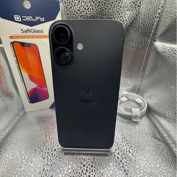 Apple iPhone 16 - T-Mobile, 128 GB, Black, A3081