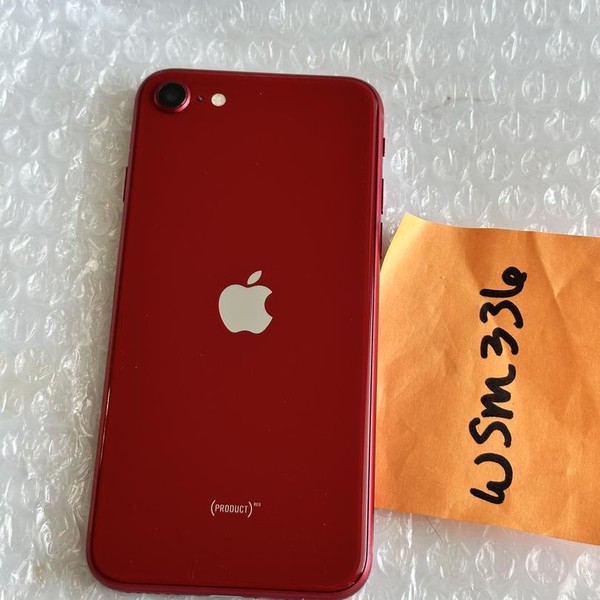 Apple iPhone SE 3rd Gen 2022 - Unlocked, Red, 128 GB, A2595
