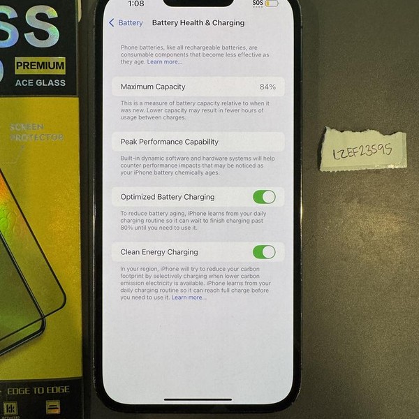 Apple iPhone 13 Pro Max - Unlocked, 128 GB, Graphite, A2484