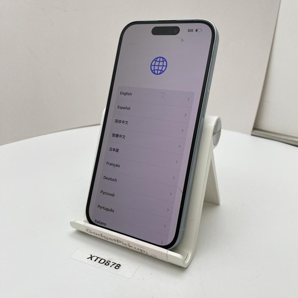 Apple iPhone 15 - Unlocked, 128 GB, Blue, A2846